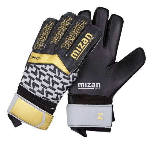 Guantes De Arquero Semi Pro Con Ferulas En 4 Dedos Mizan