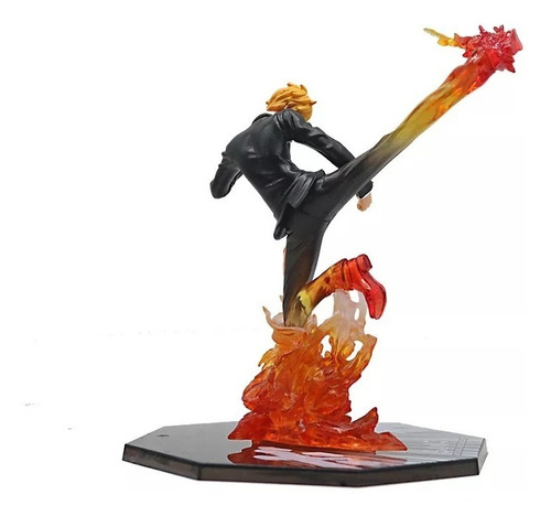 Figura De One Piece Piernas Negras Vinsmoke Sanji 16 Cms