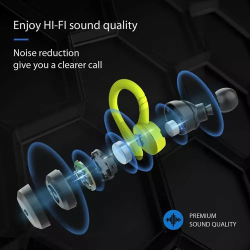 Auriculares Deportivos Bluetooth A Color Impermeables