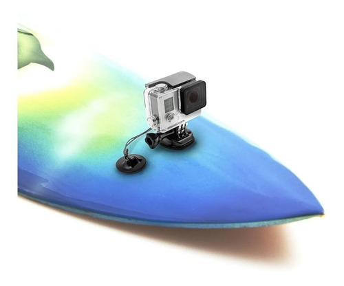 Imagen 3 de 6 de Kit X 5 Soportes Amarres Aseguradores Accesorio Para Gopro