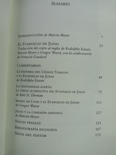 Imagen 3 de 4 de El Evangelio De Judas * Kasser Meyer Wurst * National *