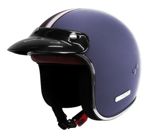 Casco Vertigo Abierto Vintage Maya Gris S