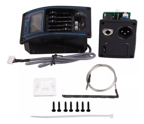 Ecualizador Preamplificad Activo P Guitarra Xlr Can Plug 6.5
