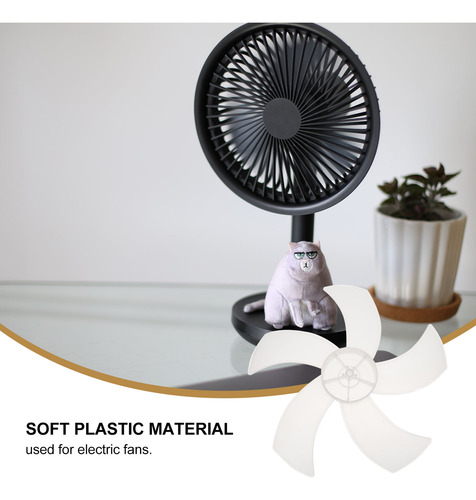 2 Aspas De Ventilador Eléctricas Creativas De Plástico Que R