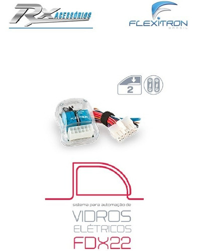 Central De Vidro Universal - Abre 2 Vidros Fdx 22
