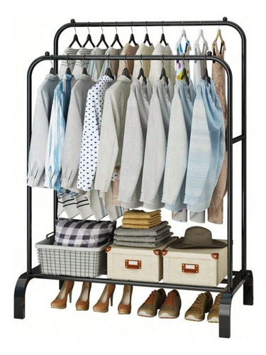 Rack Armable Ropa Organizador Closet Hogar Guardaro Ganchos