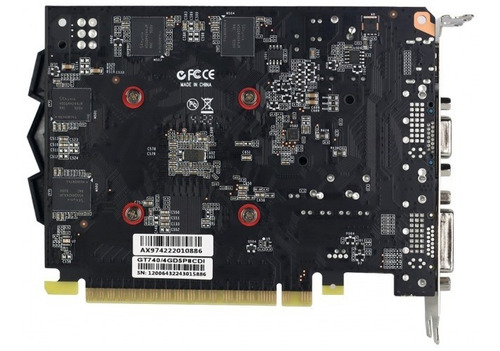 Placa de vídeo Nvidia Pcyes GeForce 700 Series GT 740 PA740GT12804D5FZ 4GB
