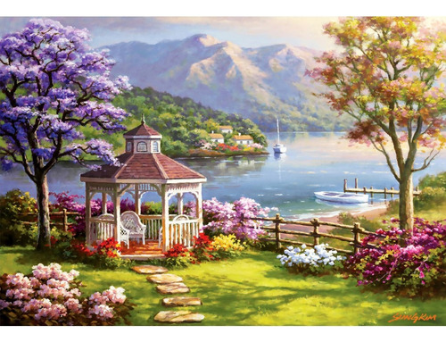 Rompecabezas Puzzle Anatolian X 2000 Piezas Lago Cristal