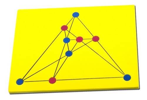 Imagem 1 de 2 de Jogo Da Velha Triangular - Jogo De Estratégico - Mmp