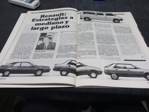 Única Revista Su Auto Renault Todos Fuego 11 Turbo N° 87