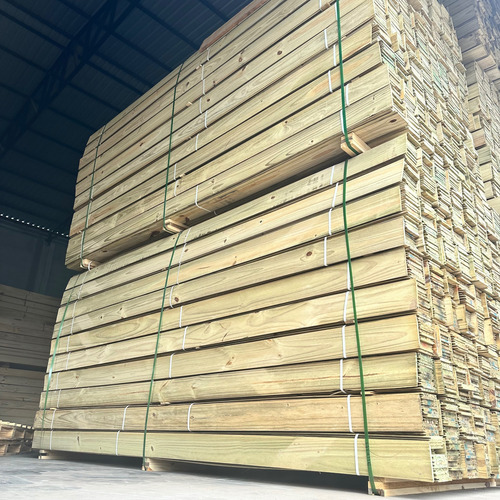 50 M² Forro De Pinus Elliotti Tratado Em Autoclave Cca