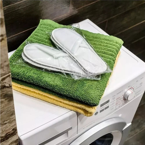 12 Pares Desechables Para Invitado Viaje Hotel Personalizar