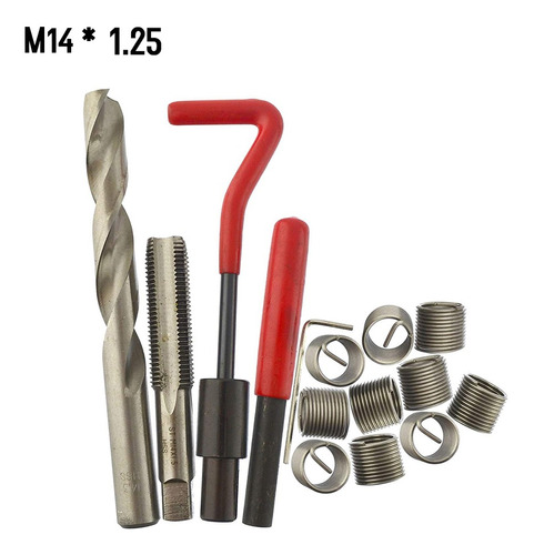 M14-1.25 Kit De Inserto De Reparación De Roscas Métricas De