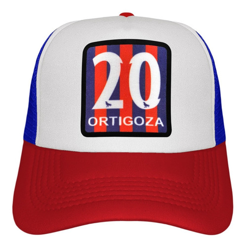 Gorra Trucker Nestor Ortigoza 20 San Lorenzo De Almagro