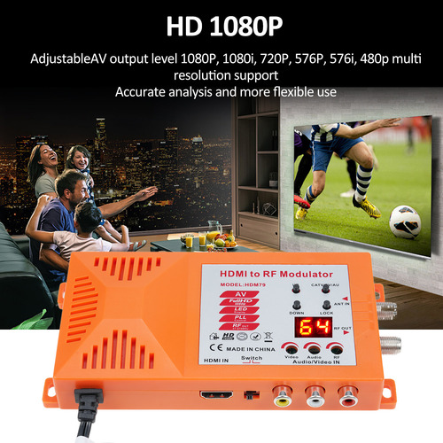 Canal Modulador Ntsc Gaming Para Conmutador Analógico Coaxia