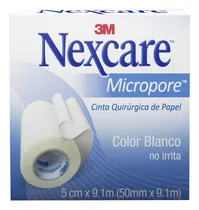 Comprar Esparadrapo Nexcare 5cm X 9.1m Micropore Papel - Caja 12 Und
