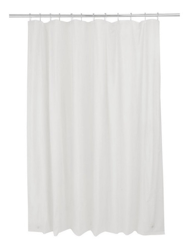 Imagen 1 de 10 de Forro Protector De Cortina Pvc Antihongos Con Imanes 180x180