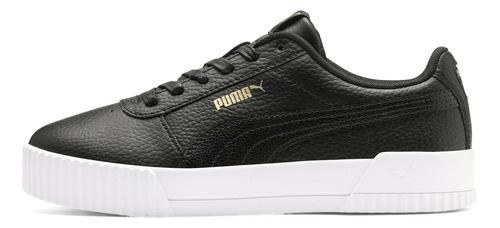 Tênis feminino Puma Carina LUX cor puma black/puma black - adulto 37 BR