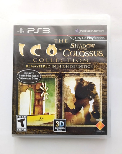 Shadow Of The Colossus Ico Play Station 3 Ps3 Físico