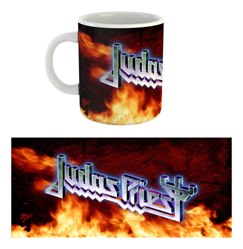 Taza Judas Priest Metal |de Hoy No Pasa| 3