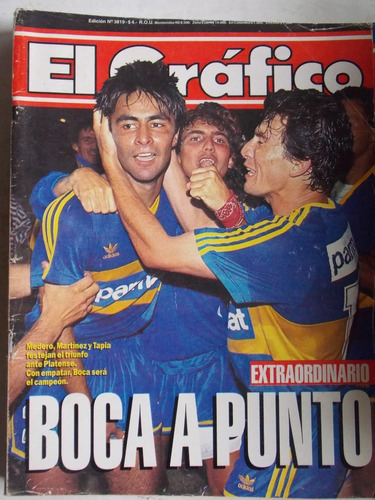 El Gráfico N° 3819  Revista Fútbol Argentino, Cb