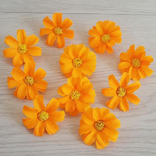 20pcs Artificial Flowers Faux Flower Heads Diy Craft