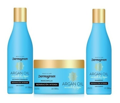 Imagen 2 de 2 de Shampoo C/ Aceite De Argan .- Reparacion Intensa X 350ml