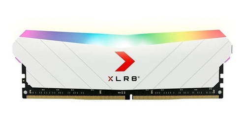 Imagen 2 de 6 de Memoria Pny Xlr8 Gaming White 16gb 3200mhz Rgb Dimm 1.35v