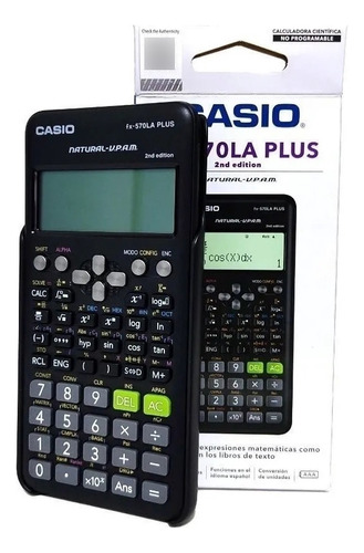 Calculadora Casio Cientifica Fx 570 La Plus 2 Edicion