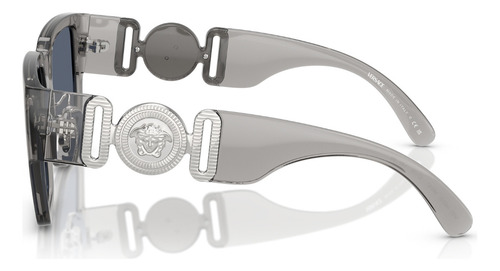 Óculos De Sol Versace Iconic Cinza Ve4483d 59387-57