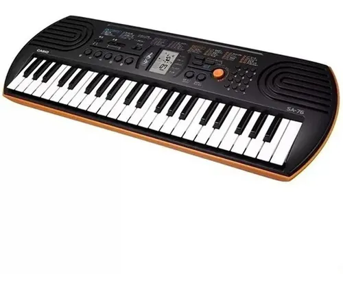 Teclado Musical Casio Sa76 Com Visor Lcd 44 Teclas