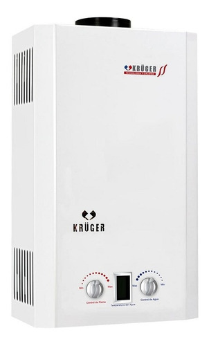 Calentador Boiler Instantáneo 10 Lts Gas Natural Krüger Color Blanco Tipo de gas GN