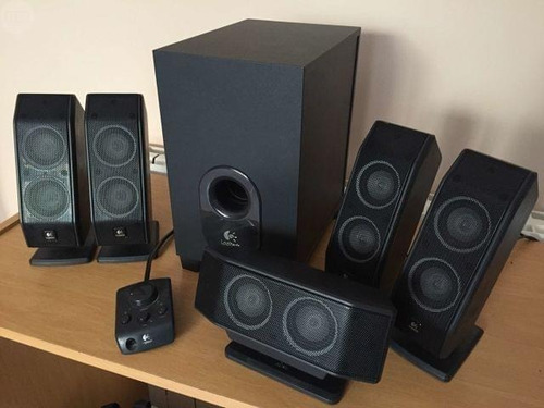 Home Theater Logitech 5.1 120vds