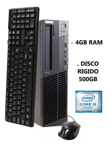 Imagen 7 de 10 de Computadora I3 Pc 4gb 500gb Con Procesador Inter Core I3