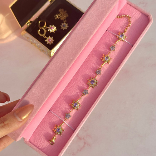 Pulsera Rapunzel De Plata Y Oro Mujer Kyra Gold Color Dorado Diámetro 16 cm Largo 21 cm
