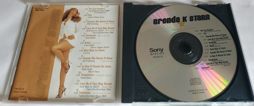 Cd Brenda K Starr - Temptation (Usado)