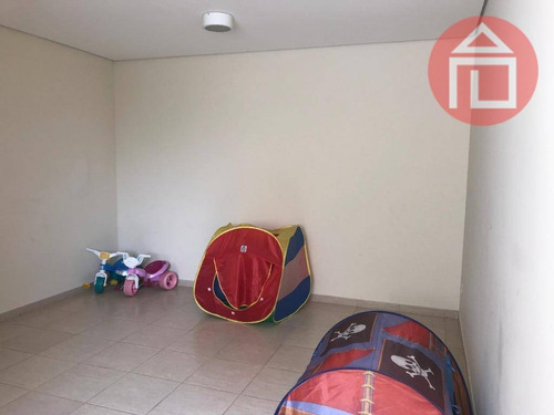 Apartamento Com 3 Dormitórios À Venda, 78 M² Por R$ 400.000,00 - Residencial Das Ilhas - Bragança Paulista/sp - Ap0677