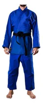 Comprar Judo Mediano Shiai Azul Judogi 4 A 8 Uniforme Traje Tramado