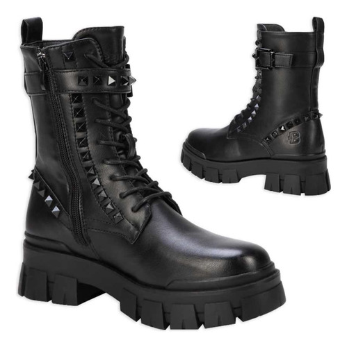 Bota Militar Combat Tactica Mujer Belinda Peregrin 993512