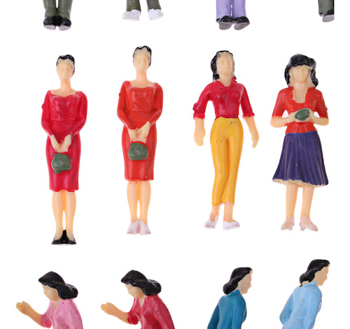 1:25 Building Layout Model People Ho Pintada Pasajeros