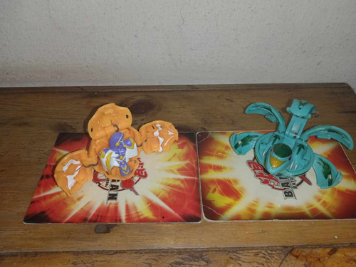 Bakugan Lars Lion, Oberus Y Elfin (b2)