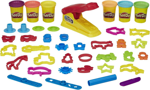 Plastilina Play Doh Fun Factory Deluxe Set 30 Piezas 6 Tarro