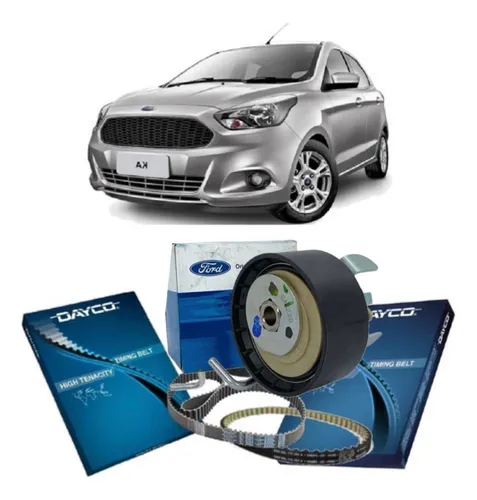 comprar Kit Correia Dentada + Correia Bomba Óleo Ford Ka 1.0 12v 3cc