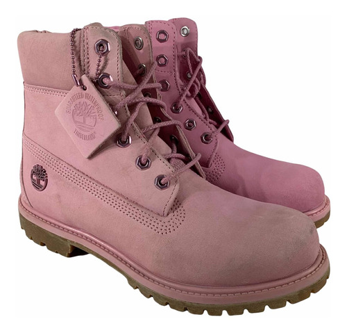 Botas Timberland 6in Premium Rosa Mujer A15ko Look Trendy