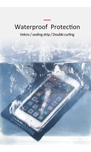 Imagen 8 de 10 de Soporte Portacelular Impermeable Motocicleta Base Celular