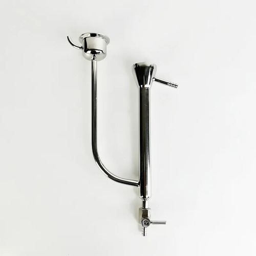 Brida Triclamp Tipo Parrot Medición Grado Destilación Acero