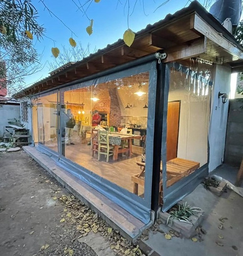 Cerramiento Cristal O Color Lona Pvc Galeria Quincho Toldo