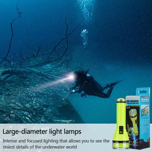 Linterna De Buceo Linterna Subacuática Brillante Linterna Re