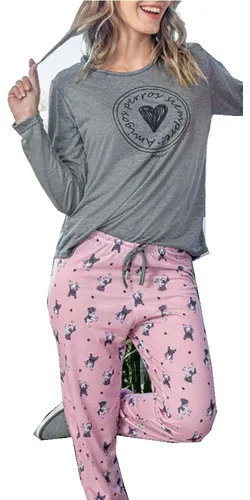 Pijamas frizados mujer hot sale