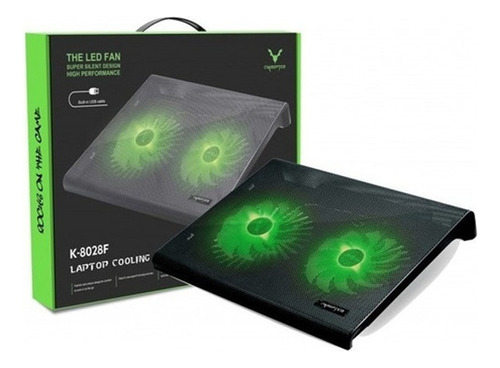 Base Para Notebook Con Cooler Wesdar K-8028f Black